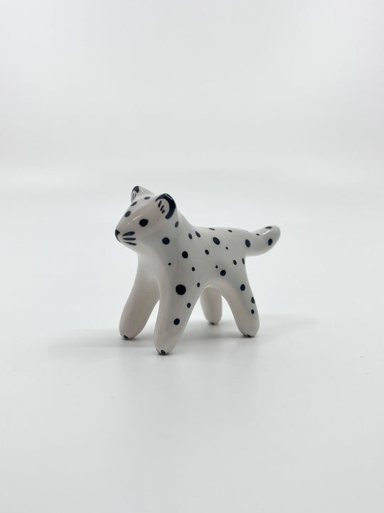 Mini panthère des neiges - Les Fleurs Sauvages - figurine