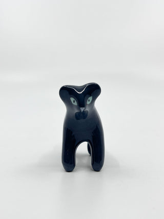 Mini panthère noire - Les Fleurs Sauvages - figurine