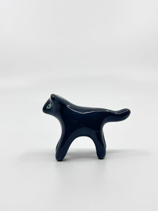 Mini panthère noire - Les Fleurs Sauvages - figurine