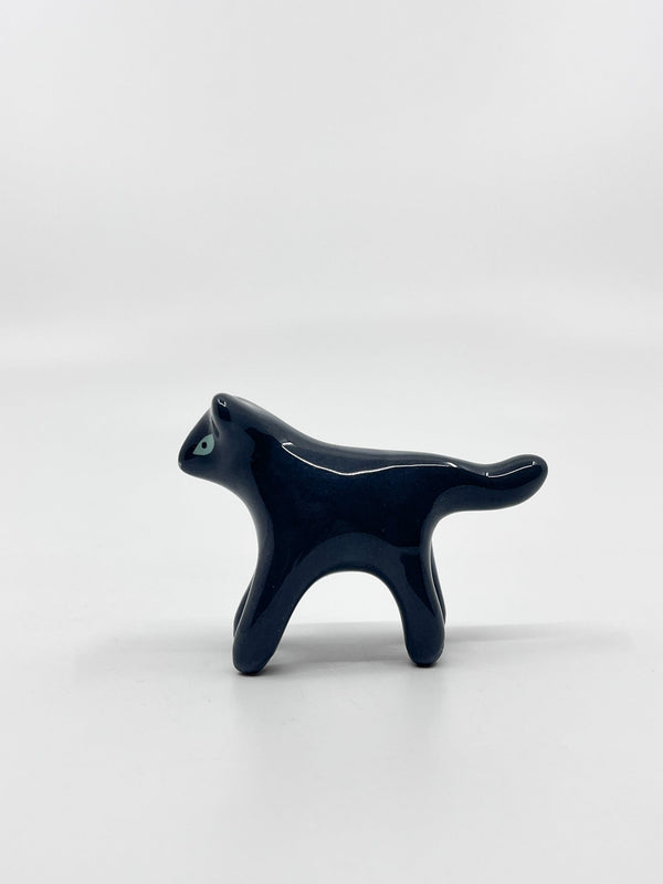 Mini panthère noire - Les Fleurs Sauvages - figurine