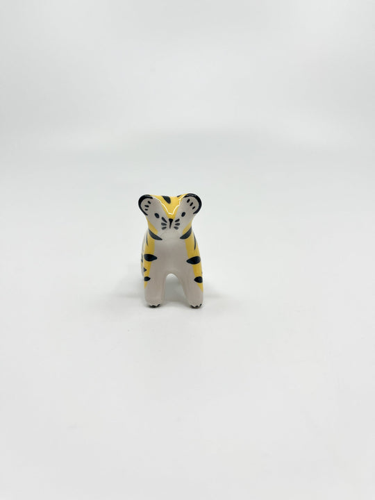 Mini tigre - Les Fleurs Sauvages - animal en faïence