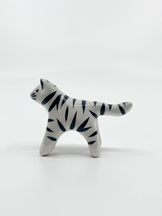 Mini tigre blanc - Les Fleurs Sauvages - figurine