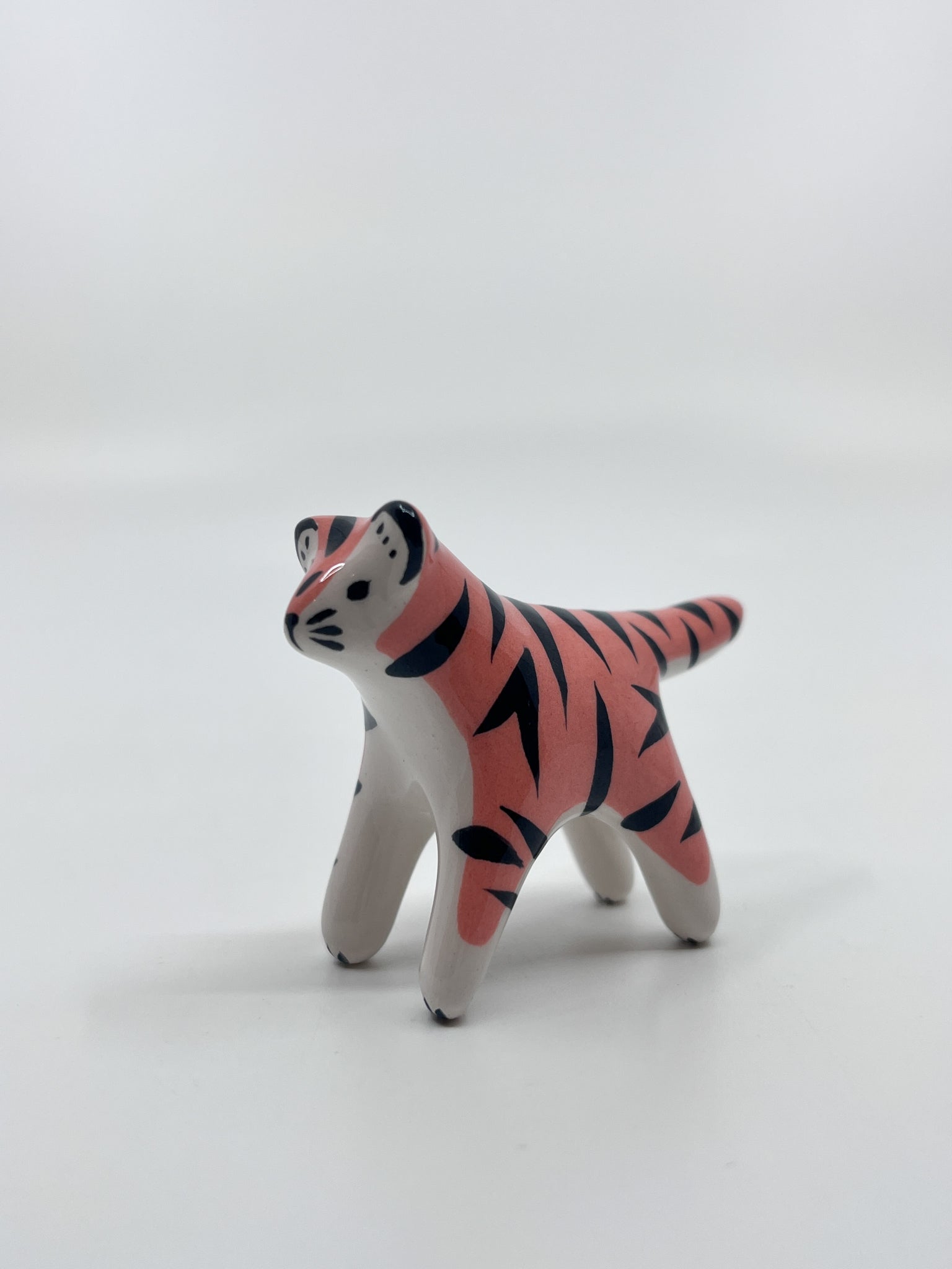 Mini tigre orange - Les Fleurs Sauvages - figurine
