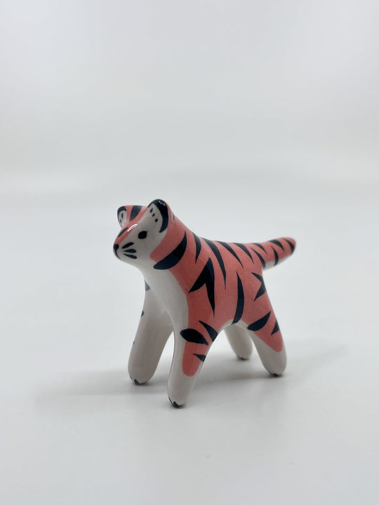 Mini tigre orange - Les Fleurs Sauvages - figurine