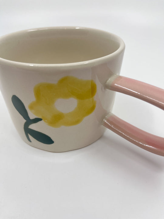Mug fleur jaune CG - Les Fleurs Sauvages - Tasse