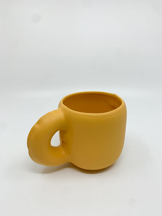 Mug Gaston couleur jaune mat - Les Fleurs Sauvages - mug