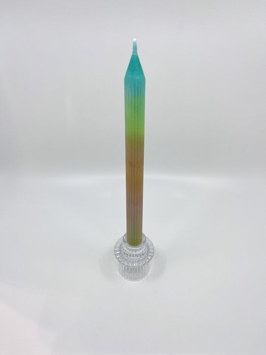 Bougeoir en verre Bloom