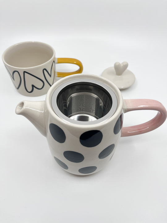 Théière + tasse CG