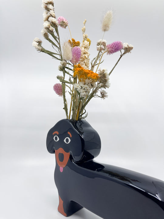 Vase Fluid Teckel