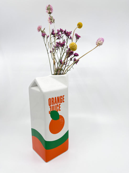 Vase Fluid Jus d'orange