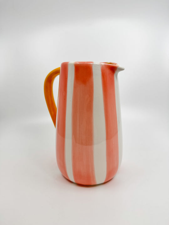 Carafe Tierra Cocida Jaune et rose