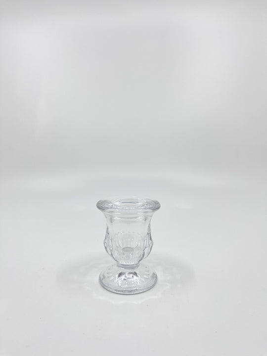 Bougeoir en verre Bloom