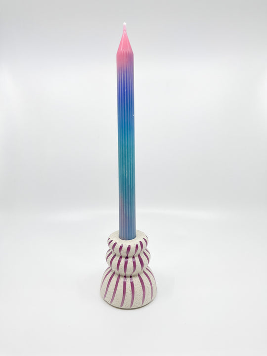Bougeoir Rayure Bloom
