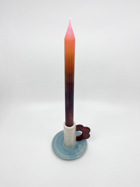Bougeoir CG bleu
