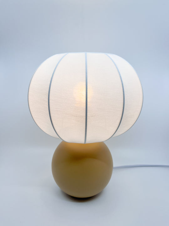 Lampe boulette beige