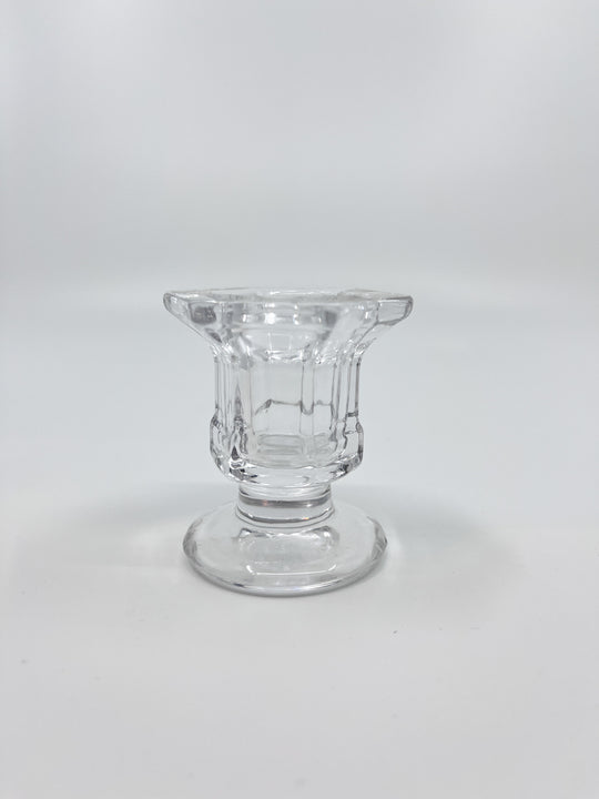 Bougeoir en verre Bloom