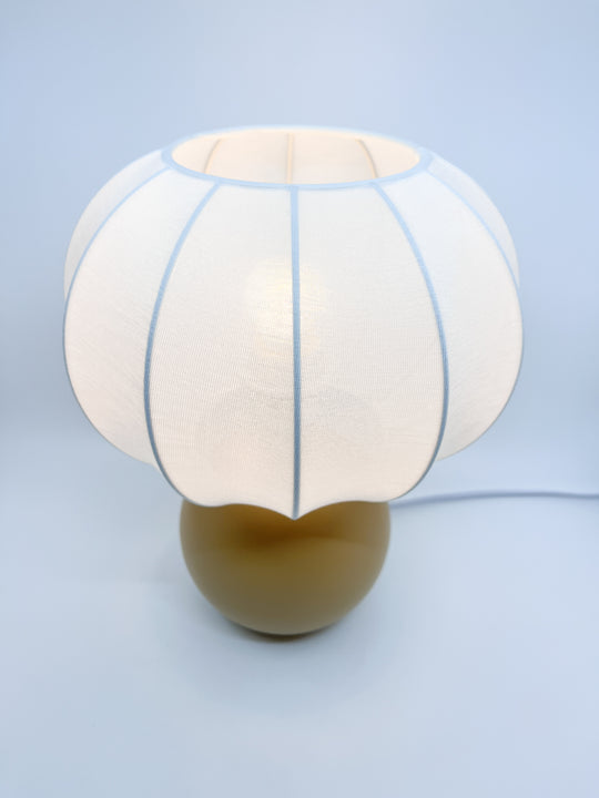 Lampe boulette beige