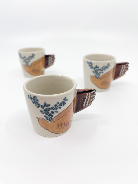 Tasse à café oiseaux