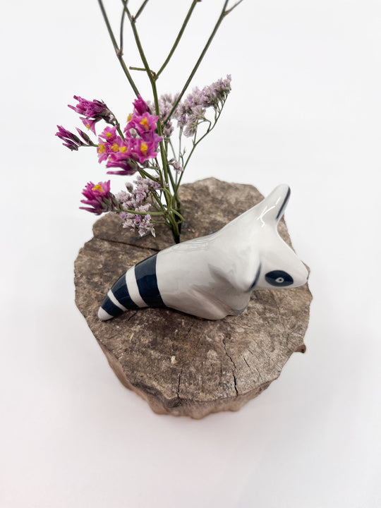 Raton laveur - Les Fleurs Sauvages - figurine