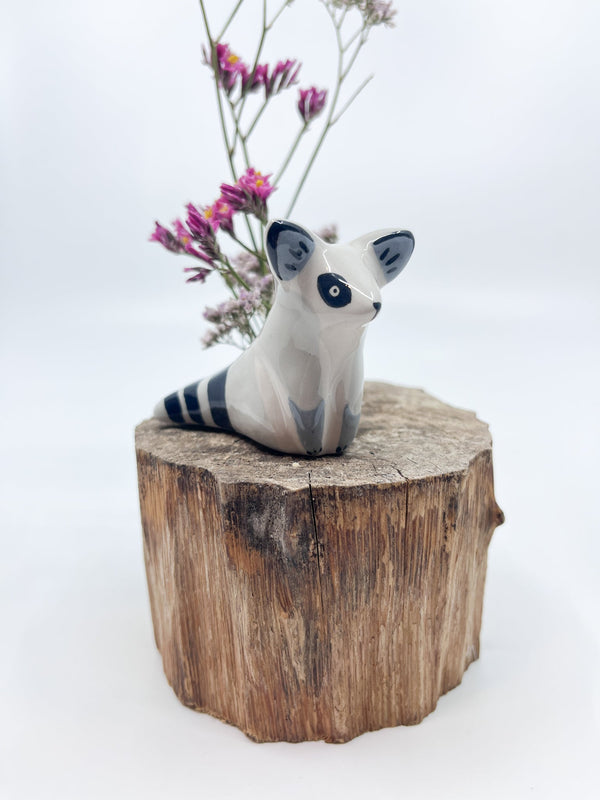 Raton laveur - Les Fleurs Sauvages - figurine