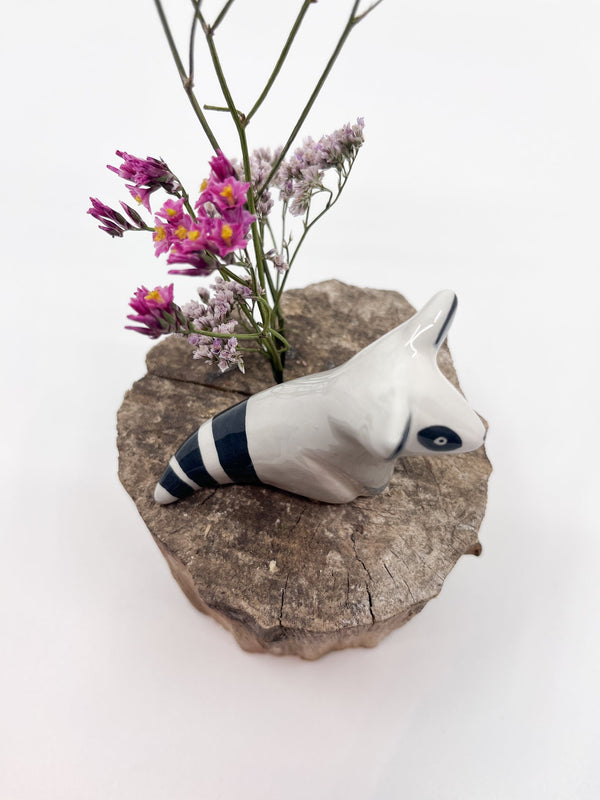 Raton laveur - Les Fleurs Sauvages - figurine