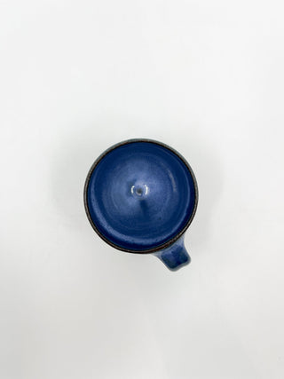 Tasse à café bleue - Château de Ratilly - Les Fleurs Sauvages - Tasse