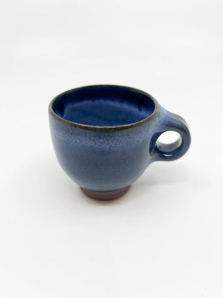 Tasse à café bleue - Château de Ratilly - Les Fleurs Sauvages - Tasse