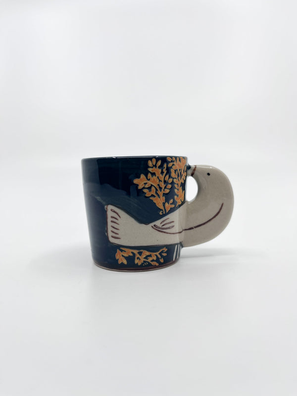 Tasse à café oiseaux - Les Fleurs Sauvages - tasse