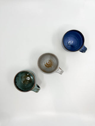 Tasse à café verte - Château de Ratilly - Les Fleurs Sauvages - Tasse