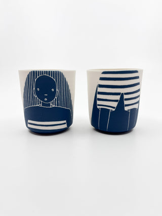 Tasse Duo Marins - Les Fleurs Sauvages - tasse