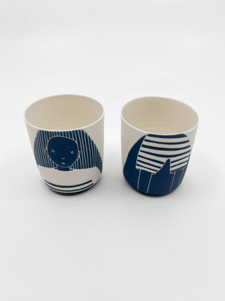 Tasse Duo Marins - Les Fleurs Sauvages - tasse