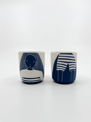 Tasse Duo Marins - Les Fleurs Sauvages - tasse