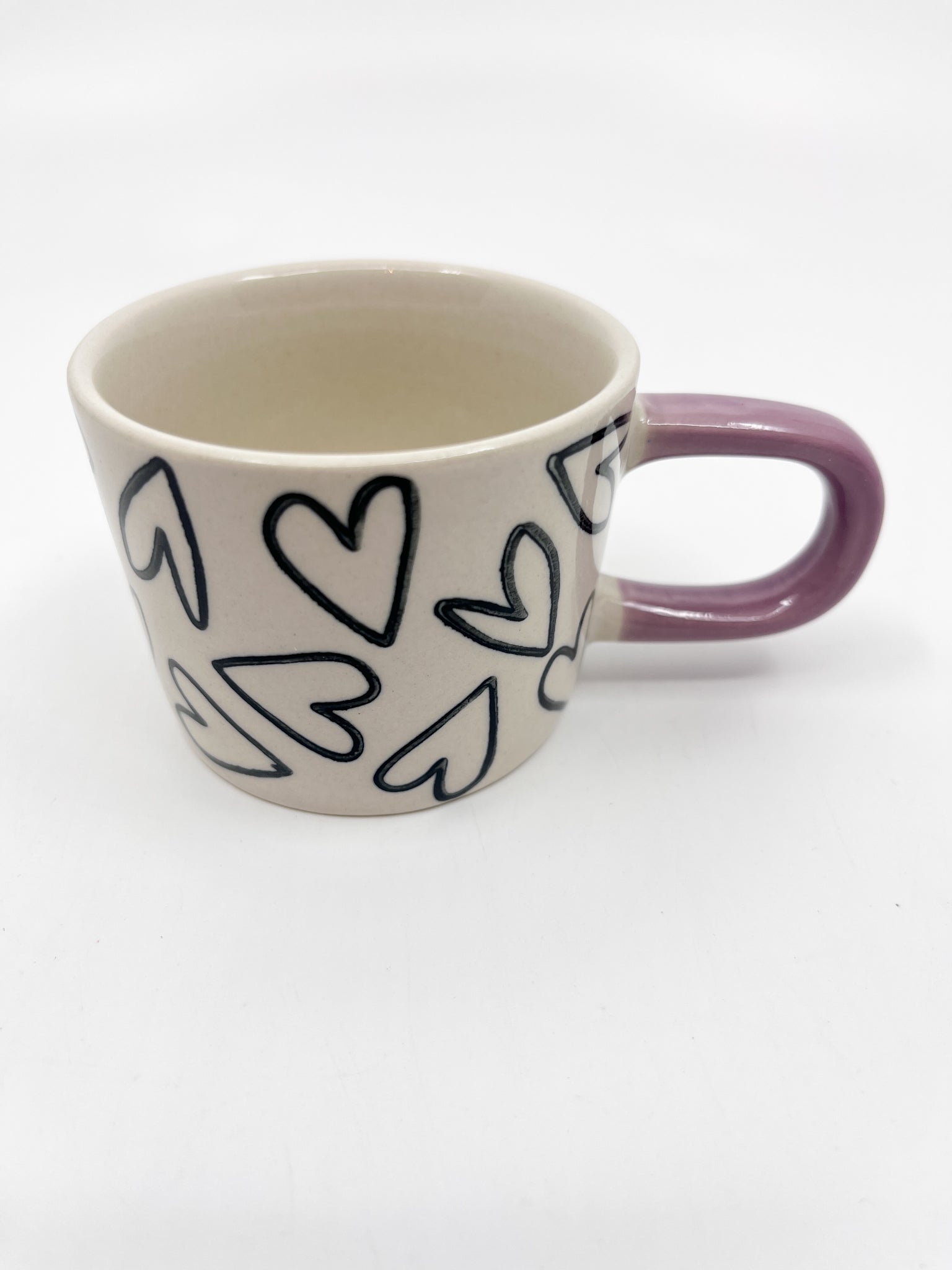 Tasse espresso coeur CG - Les Fleurs Sauvages - tasse