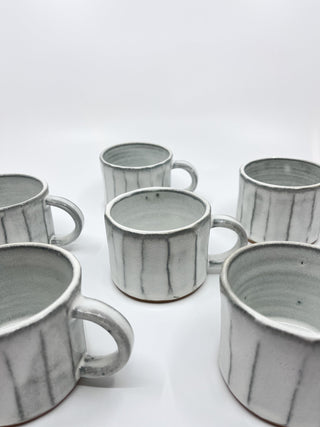 Tasse facettées Susan Mackie - Les Fleurs Sauvages - tasse