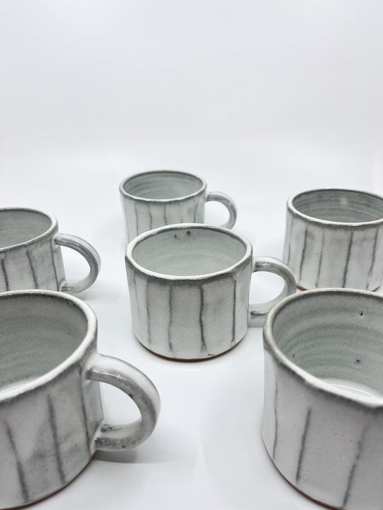 Tasse facettées Susan Mackie - Les Fleurs Sauvages - tasse