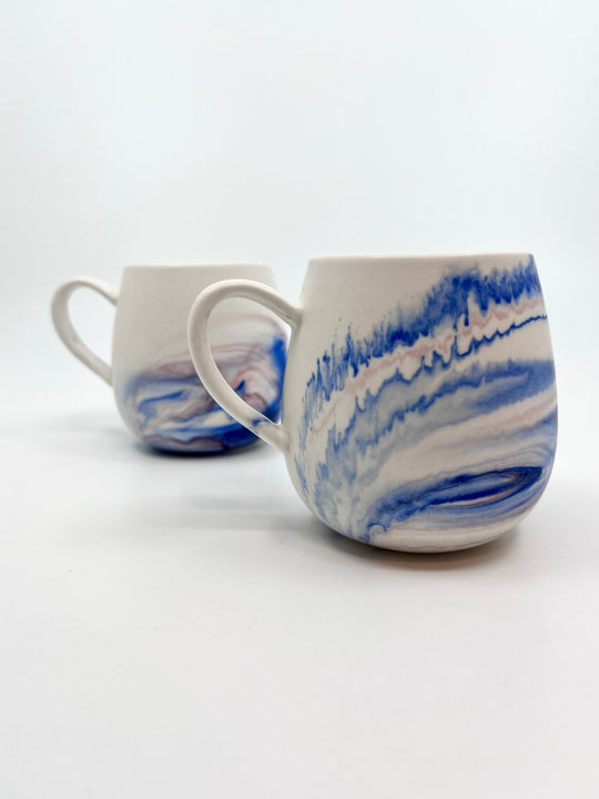 Tasse Lyre bleue - Les Fleurs Sauvages - tasse