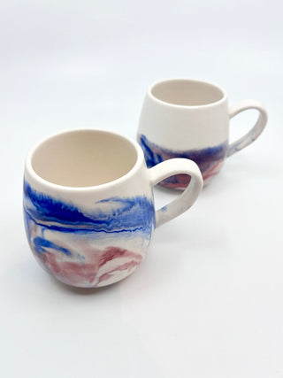 Tasse Lyre bleue - Les Fleurs Sauvages - tasse