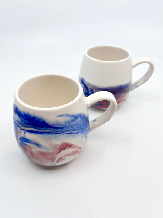 Tasse Lyre bleue - Les Fleurs Sauvages - tasse