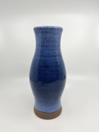 Vase émaillé bleu Ratilly - Les Fleurs Sauvages - vase
