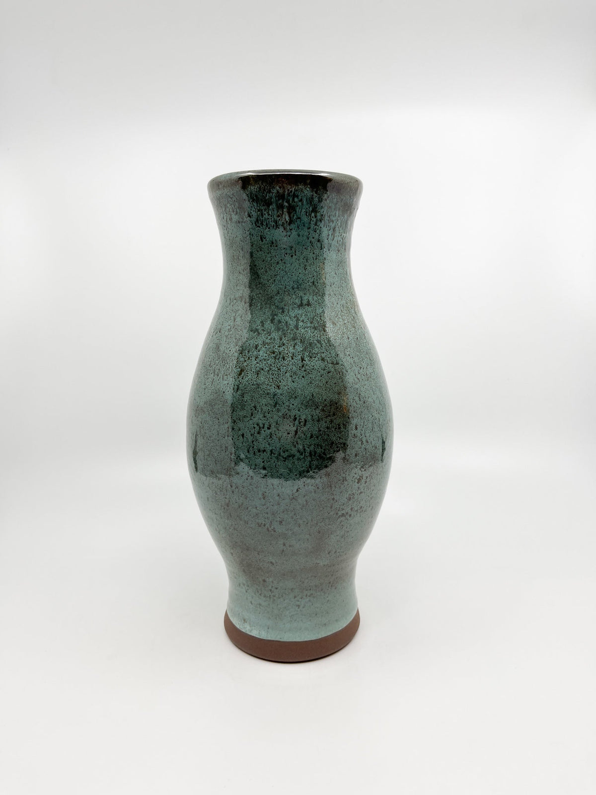 Vase émaillé vert Ratilly - Les Fleurs Sauvages - vase