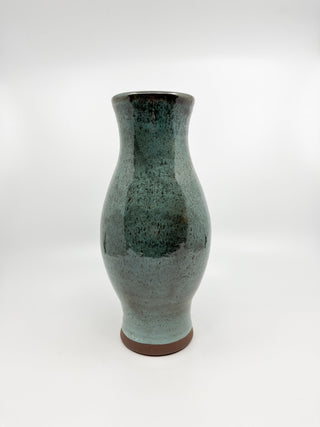 Vase émaillé vert Ratilly - Les Fleurs Sauvages - vase