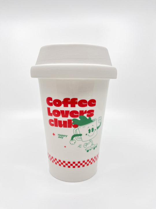 Vase Fluid Coffee Lovers Club - Les Fleurs Sauvages - vase