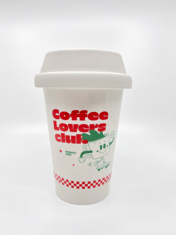 Vase Fluid Coffee Lovers Club - Les Fleurs Sauvages - vase