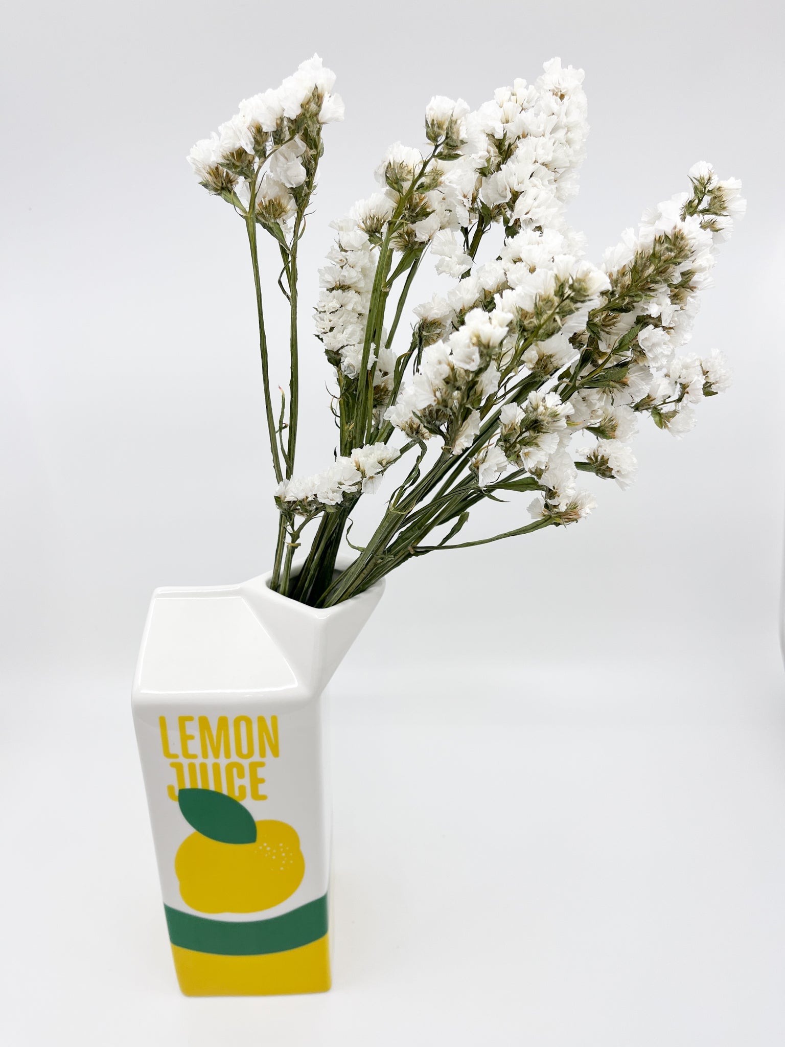 Vase Fluid - Jus de citron - Les Fleurs Sauvages - vase