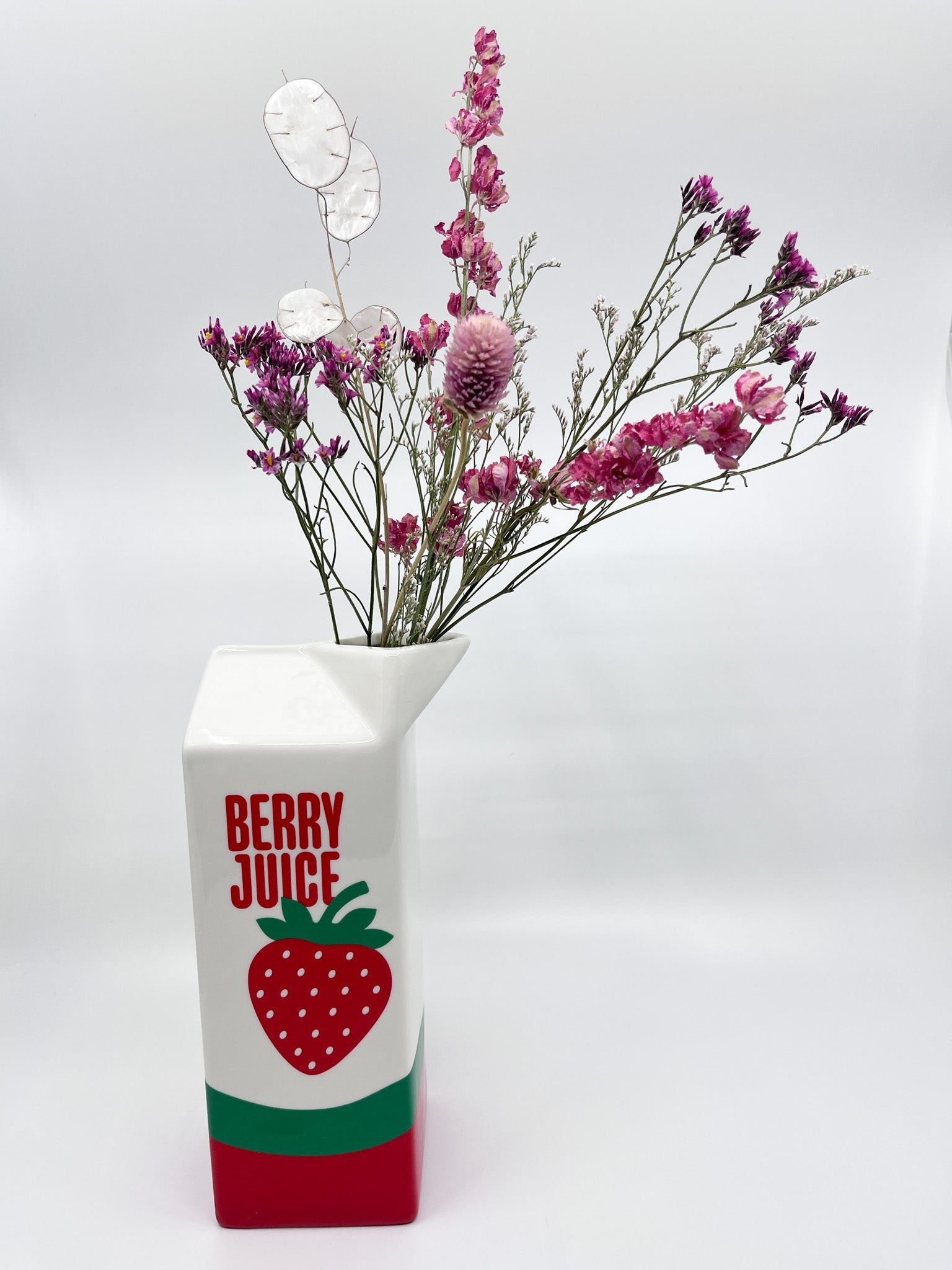 Vase Fluid Jus de fraise - Les Fleurs Sauvages - vase