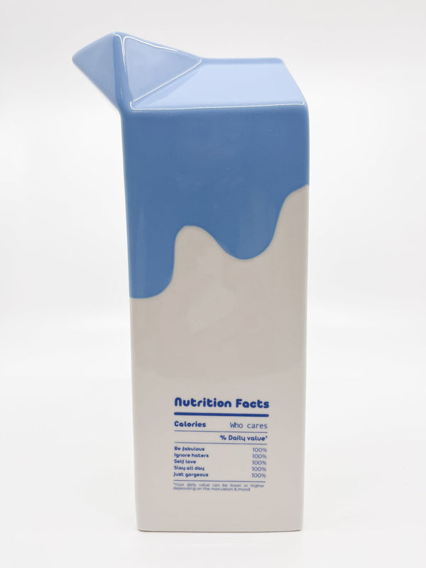 Vase Fluid - Milk - Les Fleurs Sauvages - vase