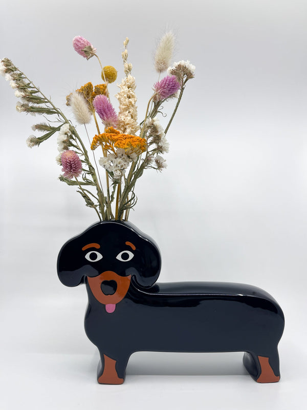 Vase Fluid Teckel - Les Fleurs Sauvages - vase