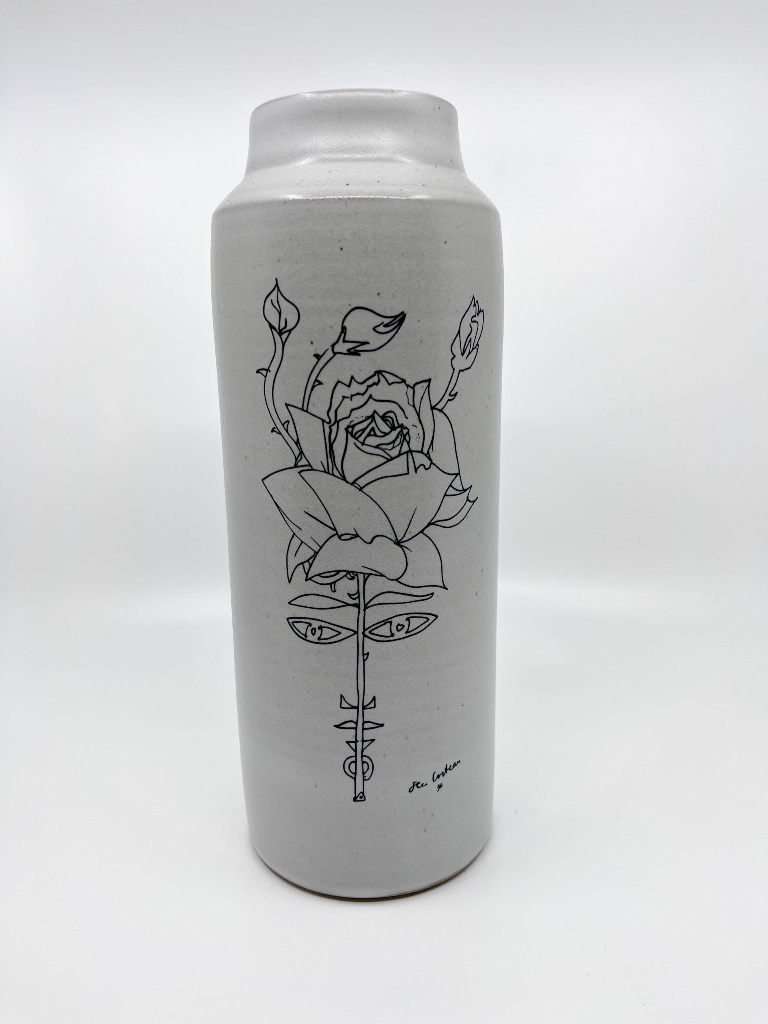Vase Isabelle Daucourt - Cocteau - Les Fleurs Sauvages - vase
