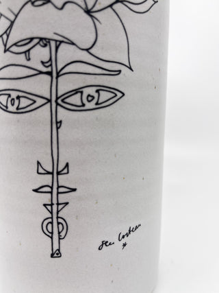 Vase Isabelle Daucourt - Cocteau - Les Fleurs Sauvages - vase