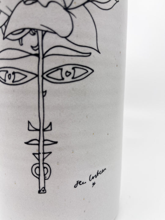 Vase Isabelle Daucourt - Cocteau - Les Fleurs Sauvages - vase